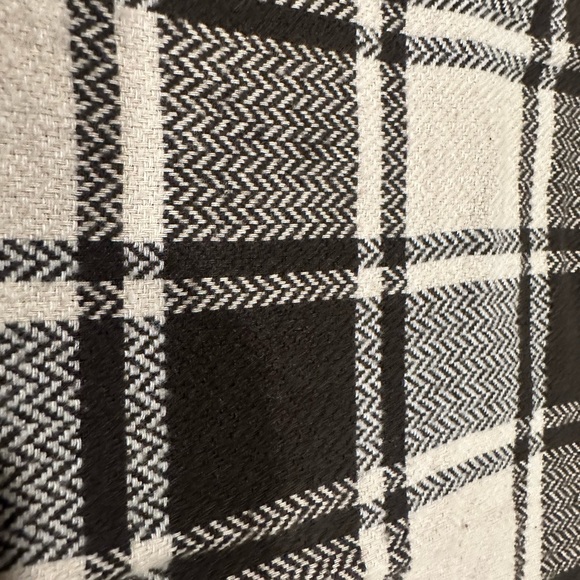 Men's Banana Republic Brown and Cream Plaid Shirt - Picture 6 of 6